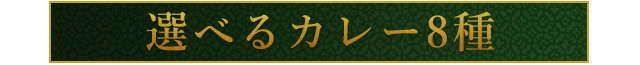 選べるカレー6種